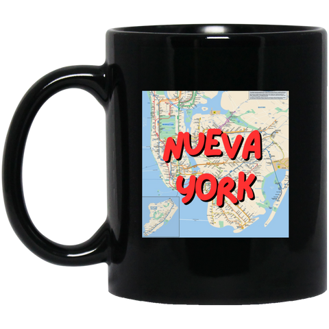 Nueva york BM11OZ 11oz Black Mug