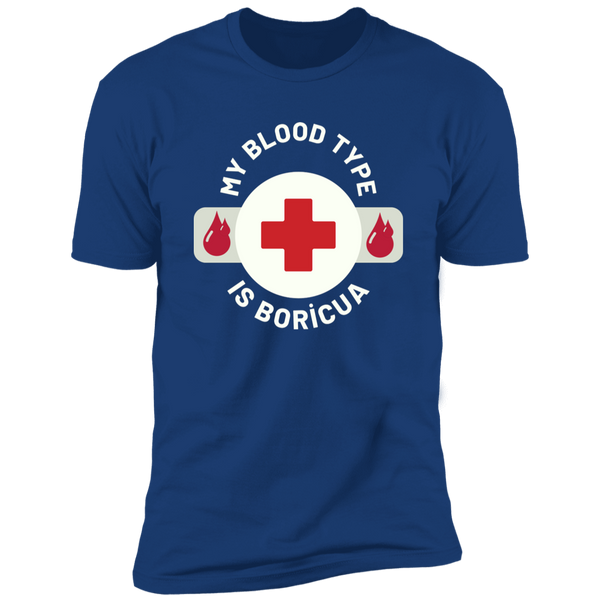 BloodType 2 1aaNL3600 Premium Short Sleeve T-Shirt