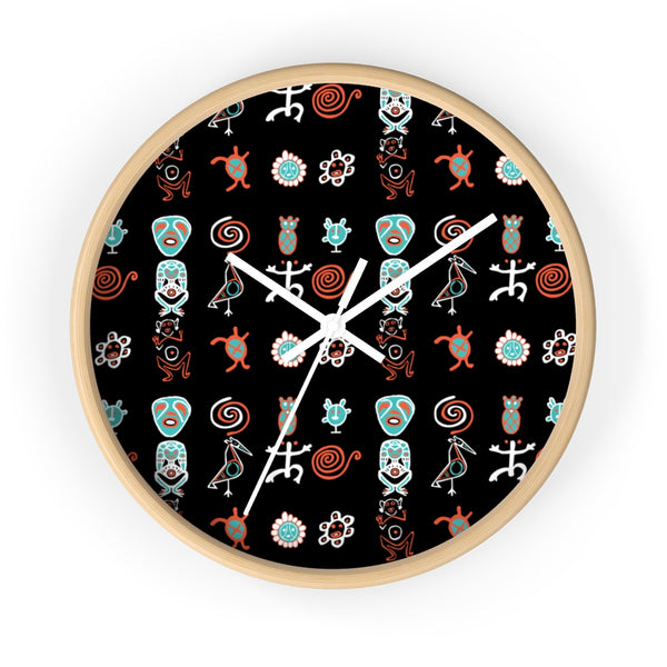 Taino Boriken Wall clock