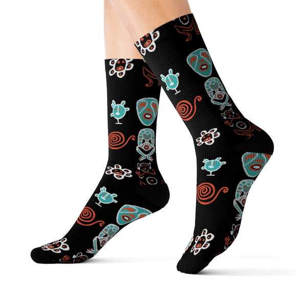 Taino Boriken Sublimation Socks