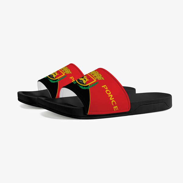 Ponce Flag Casual Sandals - Black