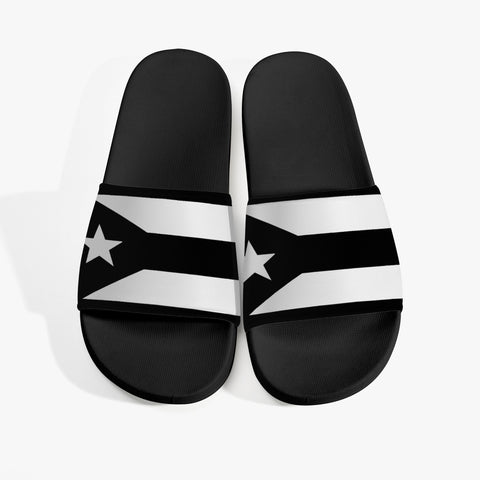 Resist Black Flag Casual Sandals - Black