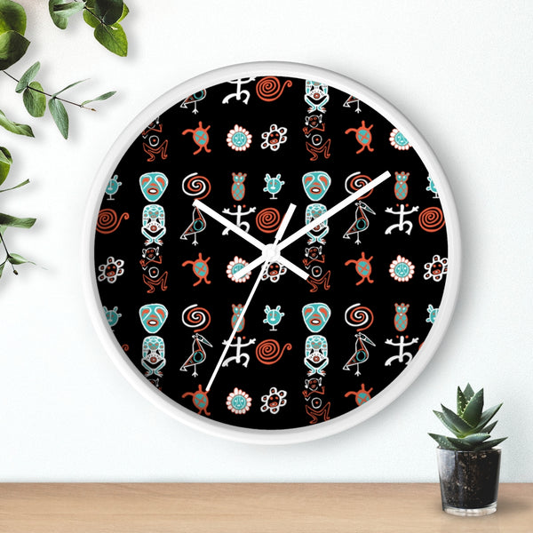 Taino Boriken Wall clock