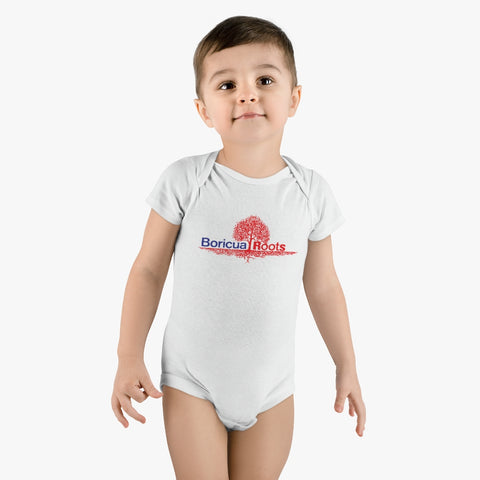 Boricua Roots 2 Baby Short Sleeve Onesie®