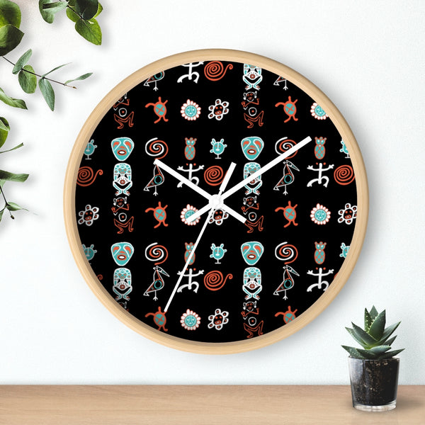 Taino Boriken Wall clock