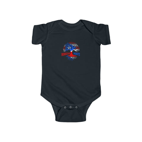 Boricua Roots B/R Infant Fine Jersey Bodysuit