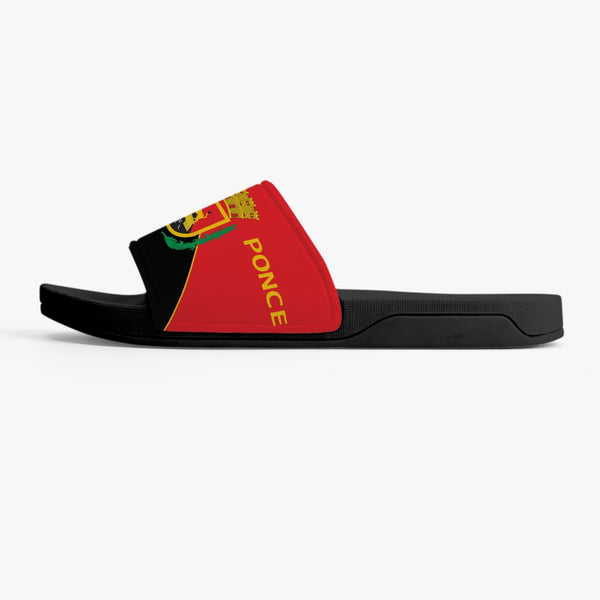 Ponce Flag Casual Sandals - Black