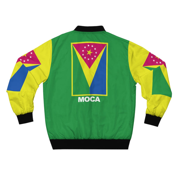 Moca Men's AOP Bomber Jacket