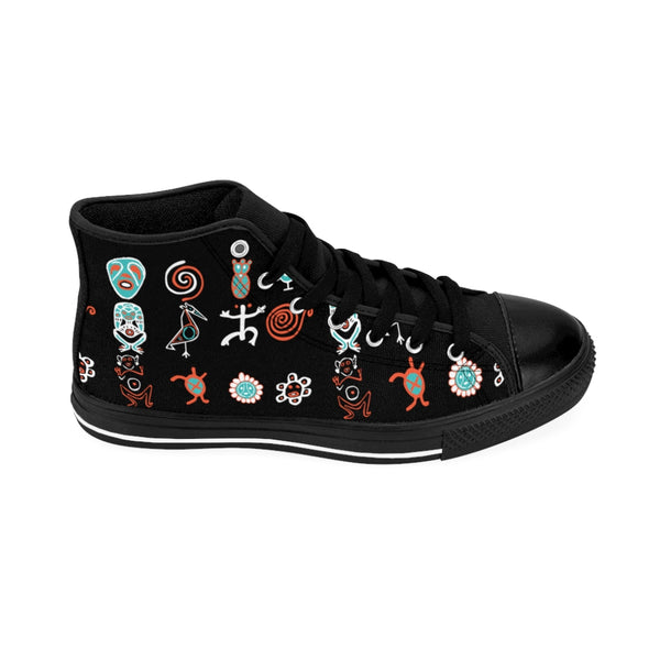 Taino Boriken Women's High-top Sneakers