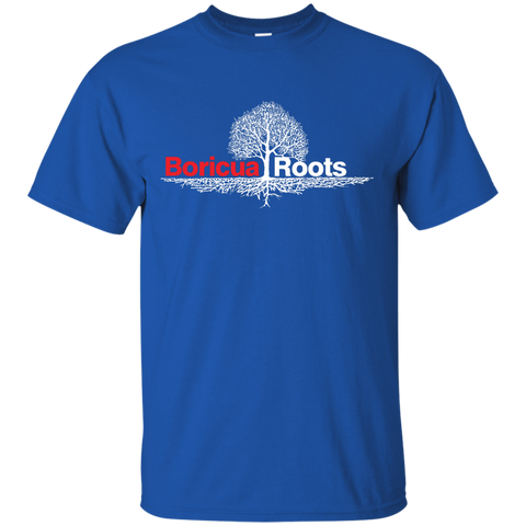 Roots Custom Ultra Cotton T-Shirt - PR FLAGS UP