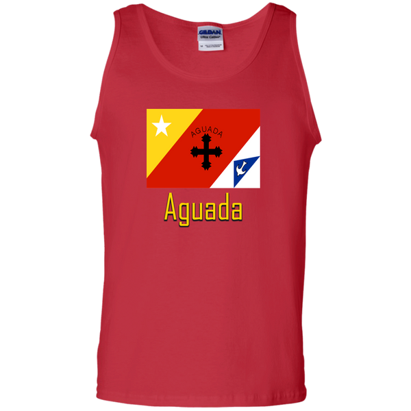 Aguada Flag G220 Gildan 100% Cotton Tank Top - PR FLAGS UP