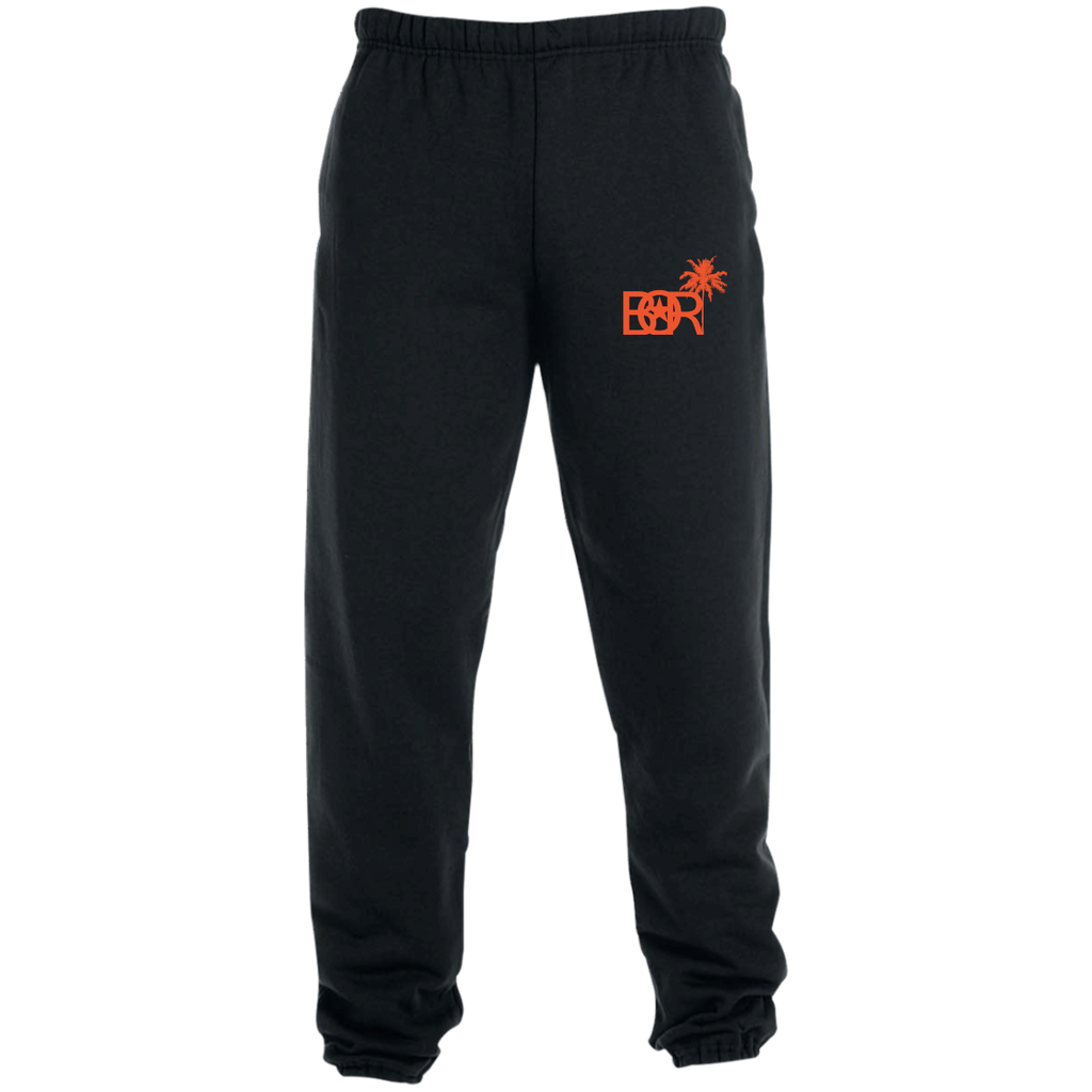 Bori Tropical Red Logo 4850MP Jerzees Sweatpants with Pockets - PR FLAGS UP