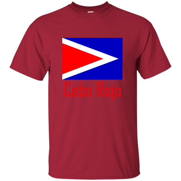Cabo Rojo Flag G200 Gildan Ultra Cotton T-Shirt - PR FLAGS UP
