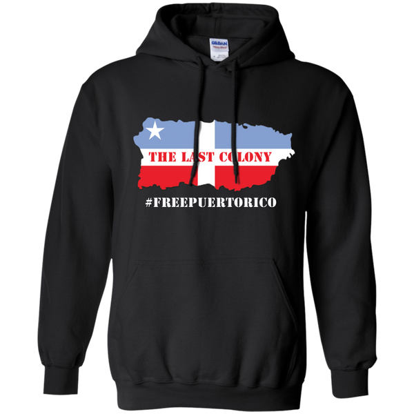 The Last Colony Pullover Hoodie 8 oz - PR FLAGS UP