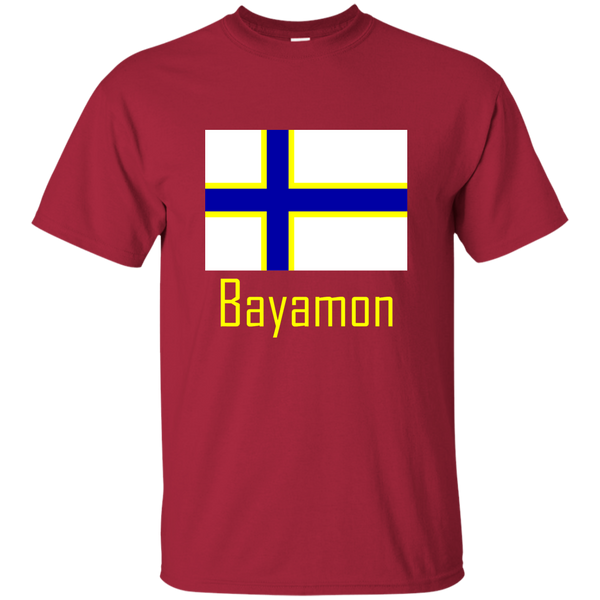 Bayamon Flag G200 Gildan Ultra Cotton T-Shirt - PR FLAGS UP