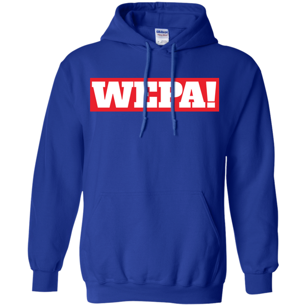 Wepa! Pullover Hoodie 8 oz - PR FLAGS UP