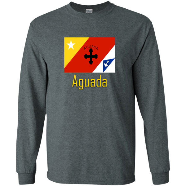 Aguada Flag G240 Gildan LS Ultra Cotton T-Shirt - PR FLAGS UP