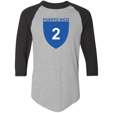 Las Numero 2 4420 Colorblock Raglan Jersey