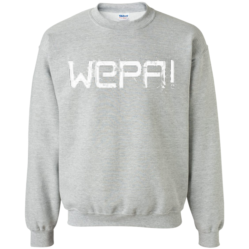 Wepa Printed Crewneck Pullover Sweatshirt  8 oz - PR FLAGS UP