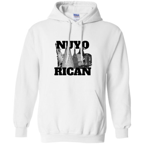 NuyoRican Elite G185 Gildan Pullover Hoodie 8 oz. - PR FLAGS UP