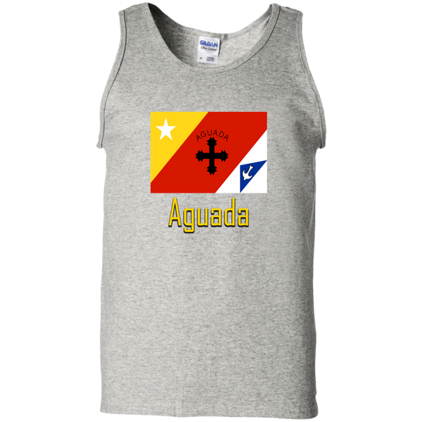 Aguada Flag G220 Gildan 100% Cotton Tank Top - PR FLAGS UP