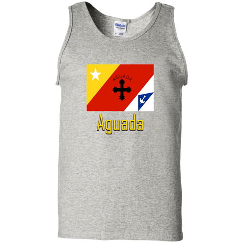 Aguada Flag G220 Gildan 100% Cotton Tank Top - PR FLAGS UP