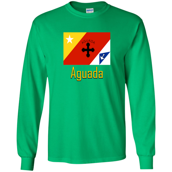 Aguada Flag G240 Gildan LS Ultra Cotton T-Shirt - PR FLAGS UP