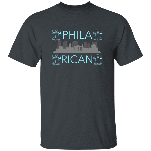 Phila Rican G500B Youth 5.3 oz 100% Cotton T-Shirt