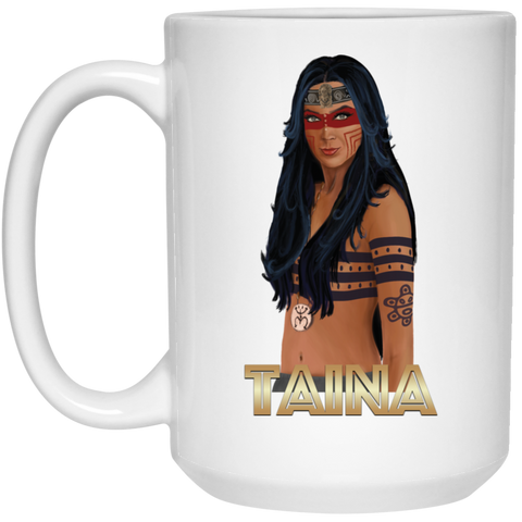 Taina 1504 15 oz. White Mug
