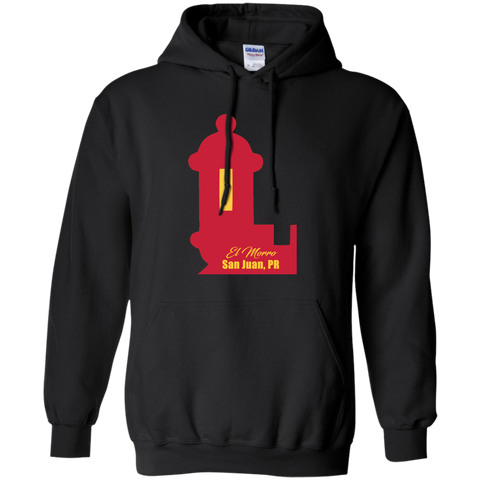 El Morro Pullover Hoodie 8 oz - PR FLAGS UP