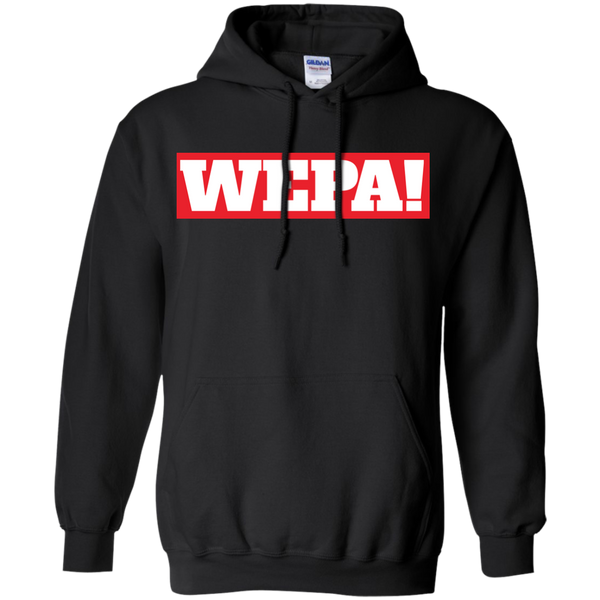 Wepa! Pullover Hoodie 8 oz - PR FLAGS UP