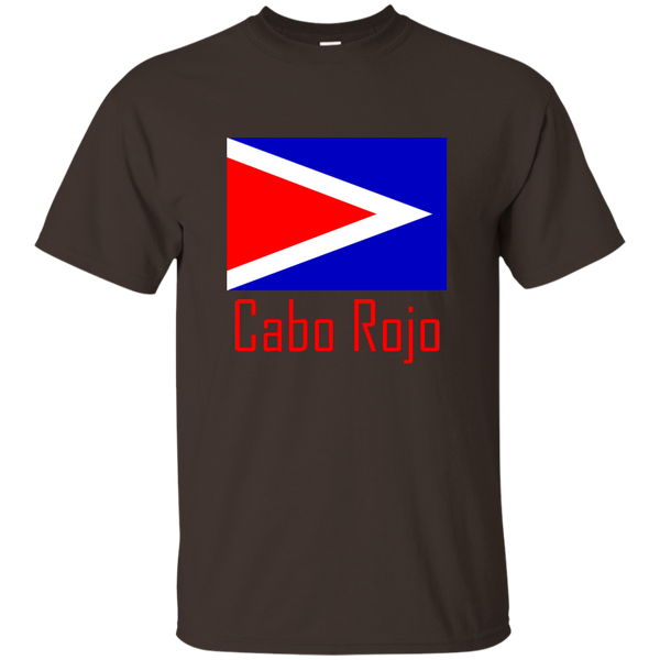 Cabo Rojo Flag G200 Gildan Ultra Cotton T-Shirt - PR FLAGS UP