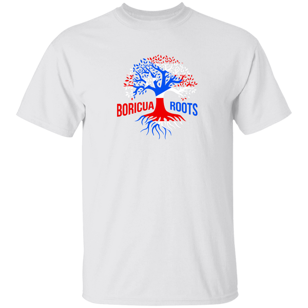 Boricua Roots Flag G500 5.3 oz. T-Shirt
