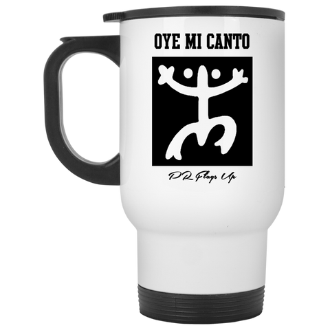 Oye Mi Canto El Coqui Travel Mug - PR FLAGS UP