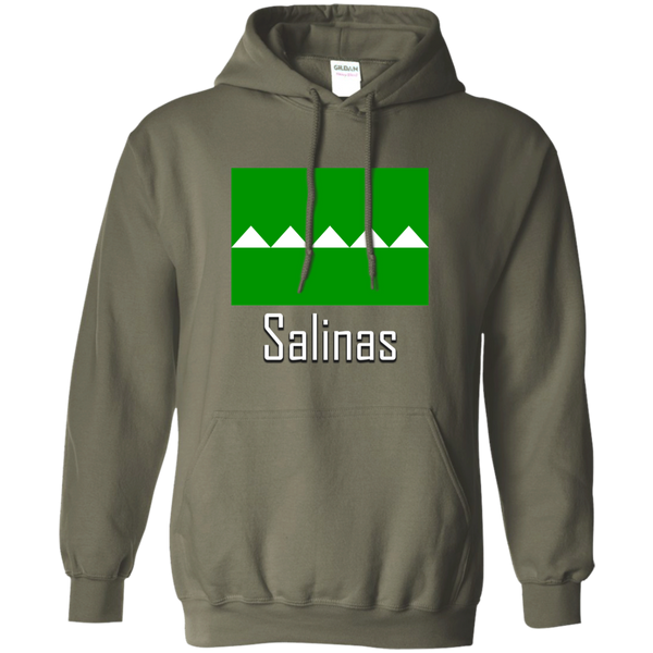 Salinas Flag G185 Gildan Pullover Hoodie 8 oz. - PR FLAGS UP