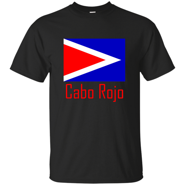 Cabo Rojo Flag G200 Gildan Ultra Cotton T-Shirt - PR FLAGS UP