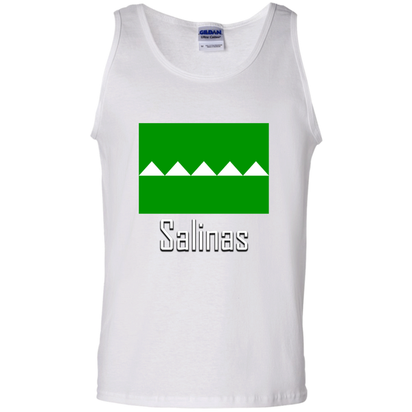 Salinas Flag G220 Gildan 100% Cotton Tank Top - PR FLAGS UP