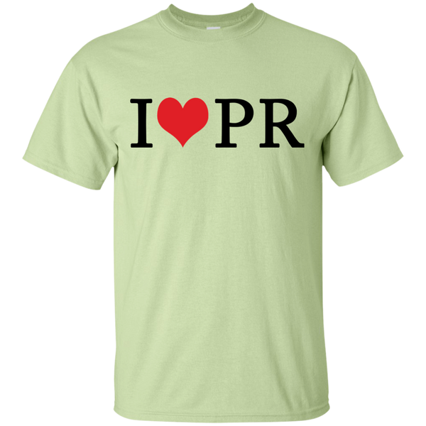 I Love PR G200 Gildan Ultra Cotton T-Shirt - PR FLAGS UP