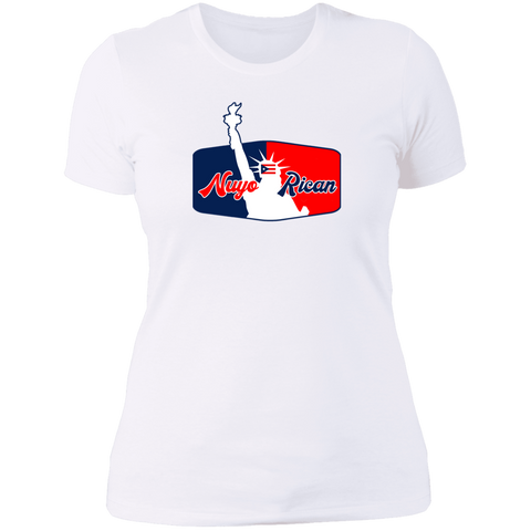 NuyRican La Bruja Collection NL3900 Ladies' Boyfriend T-Shirt