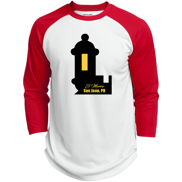 El Morro ST205 Sport-Tek Polyester Game Baseball Jersey - PR FLAGS UP