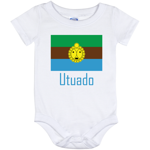 Utuado Flag IO12M Baby Onesie 12 Month