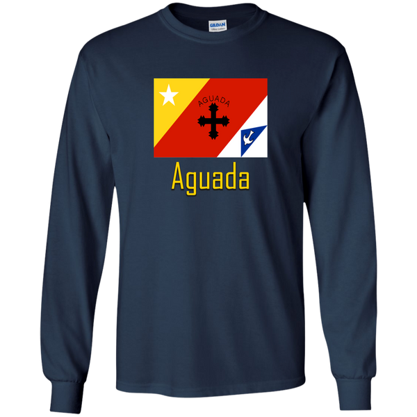 Aguada Flag G240 Gildan LS Ultra Cotton T-Shirt - PR FLAGS UP