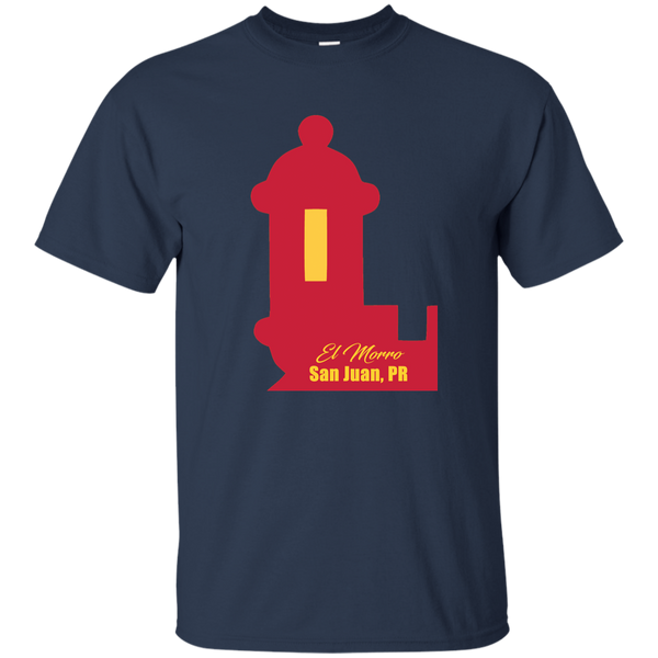 El Morro Custom Ultra Cotton T-Shirt - PR FLAGS UP