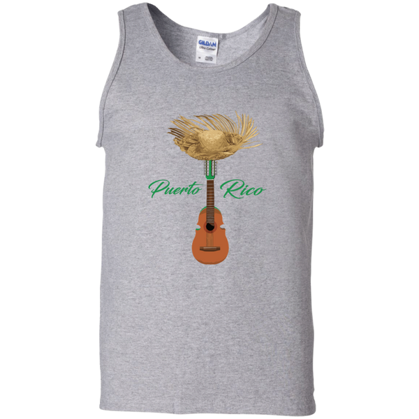 Cuatro 100% Cotton Tank Top - PR FLAGS UP