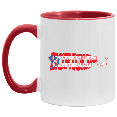 Boricua Isla AM11OZ 11 oz. Accent Mug