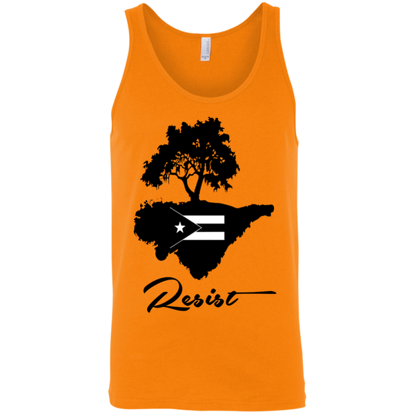 Resist 3480 Bella + Canvas Unisex Tank - PR FLAGS UP