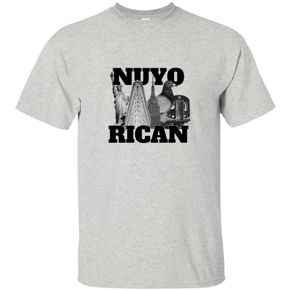 NuyoRican Elite G200 Gildan Ultra Cotton T-Shirt - PR FLAGS UP