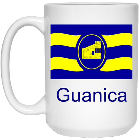 Guanica Flag 21504 15 oz. White Mug