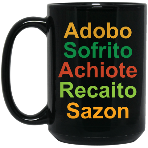 Sabor' BM15OZ 15 oz. Black Mug