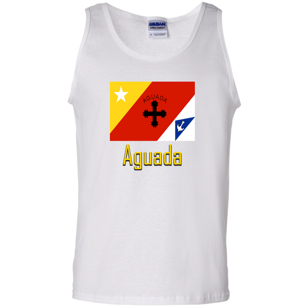 Aguada Flag G220 Gildan 100% Cotton Tank Top - PR FLAGS UP